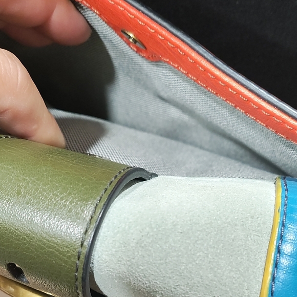 Fossil Green and Blue Crossbody Bag - Picture 10 of 16